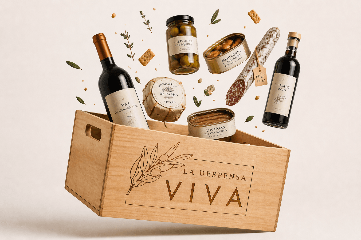 Caja gourmet mediterránea de La Despensa Viva